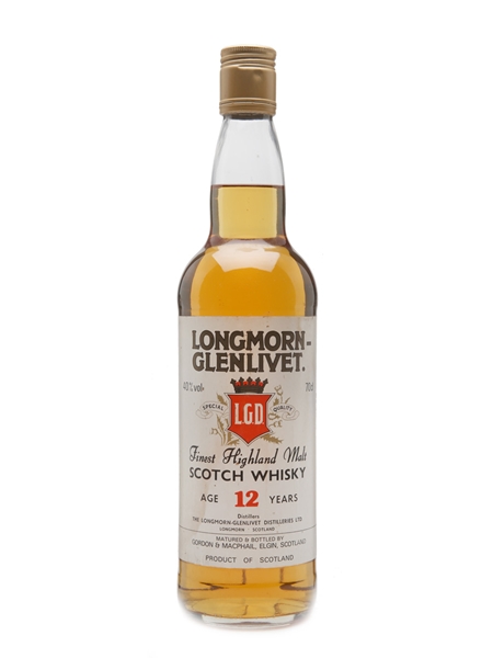 Longmorn-Glenlivet 12 Years Old Gordon & MacPhail 70cl