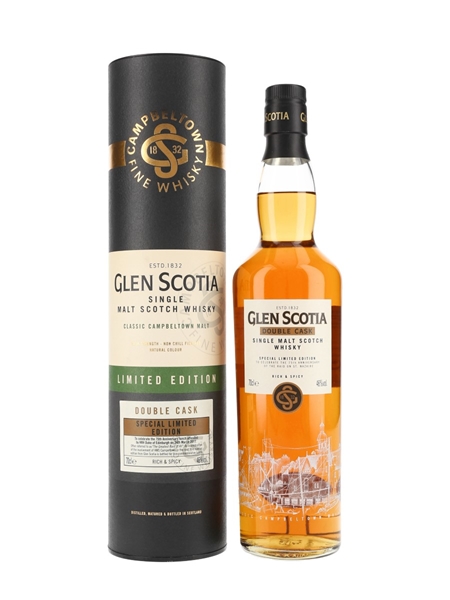 Glen Scotia Double Cask Special Limited Edition Bottled 2017 - 75th Anniversary of the Raid on St. Nazaire 70cl / 46%