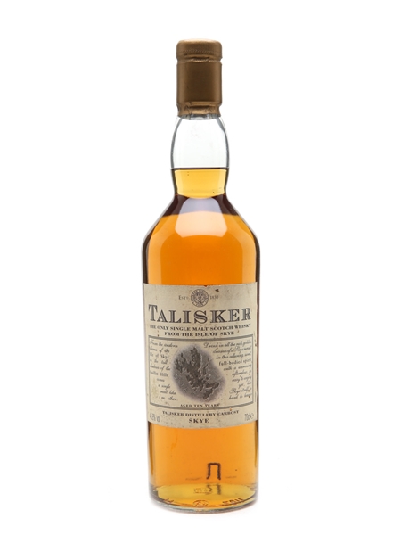 Talisker 10 Years Old Bottled 1990s 70cl