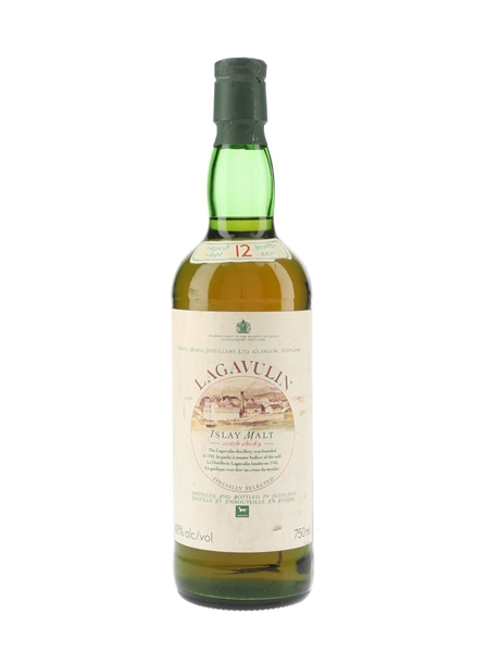 Lagavulin 12 Year Old Bottled 1980s - White Horse Distillers 75cl / 43%