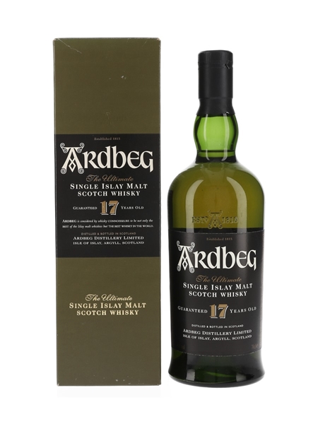 Ardbeg 17 Year Old Bottled 1999 70cl / 40%