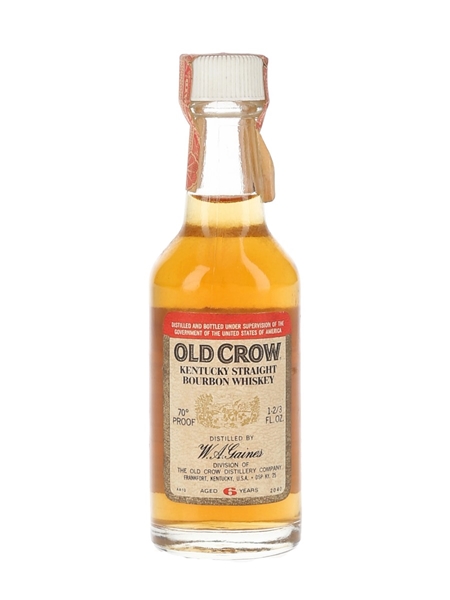 Old Crow 6 Year Old Bottled 1970s 4.7cl / 40%