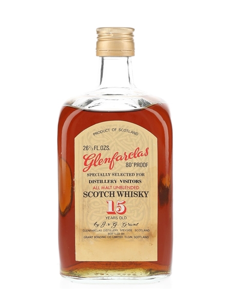 Glenfarclas 15 Year Old Bottled 1970s - Distillery Visitors 75.7cl / 45.7%