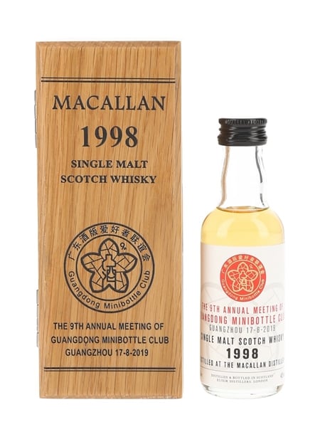 Macallan 1998 Bottled 2019 - 9th Annual Meeting Of Guangdong Minibottle Club 5cl / 43%