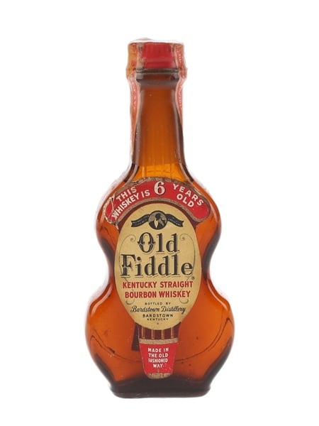 Bardstown Old Fiddle 6 Year Old Bottled 1950s 4.7cl