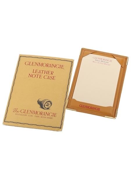 Glenmorangie Leather Note Case  14cm x 9cm