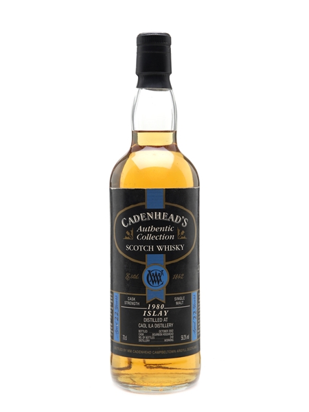 Caol Ila 1980 22 Years Old Bottled 2002 - Cadenhead's 70cl