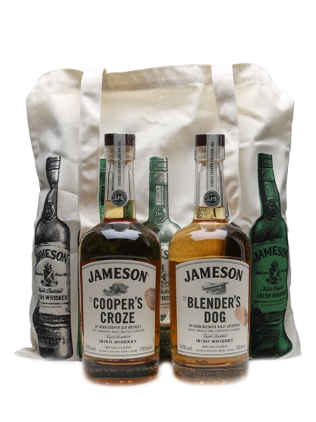 Jameson Blender's Dog & Cooper's Croze Incl. Jameson Canvas Bag 2 x 70cl