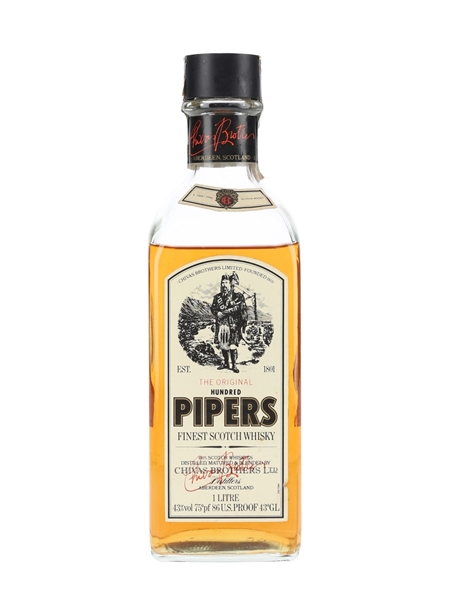 Chivas Brothers Hundred Pipers Bottled 1970s 100cl / 43%