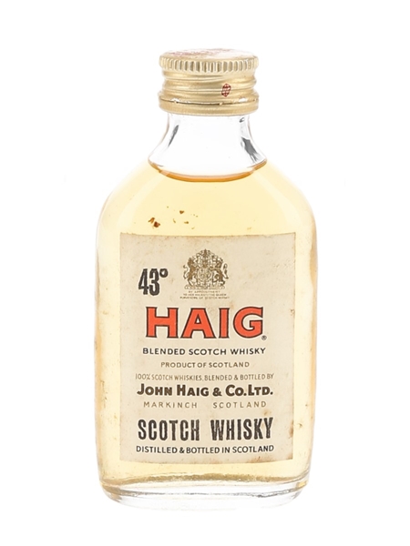 Haig Scotch Whisky Bottled 1970s 5cl / 43%