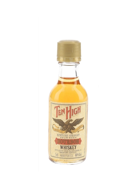 Ten High Bottled 1990s - Hiram Walker 5cl / 40%