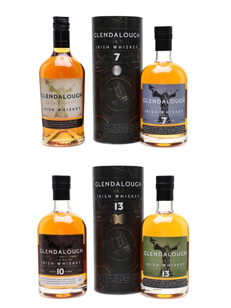 Glendalough Irish Whiskey Box Set  4 x 70cl