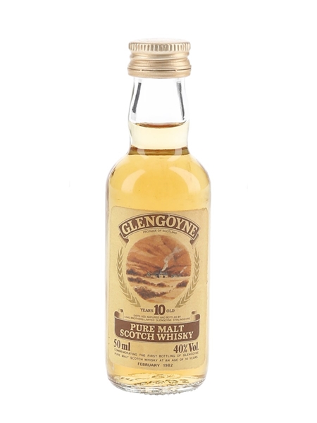 Glengoyne 10 Year Old Bottled 1982 - Commemorative Bottling 5cl / 40%