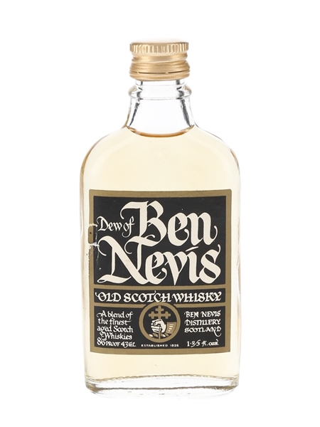 Dew Of Ben Nevis Bottled 1970s 4.7cl / 43%