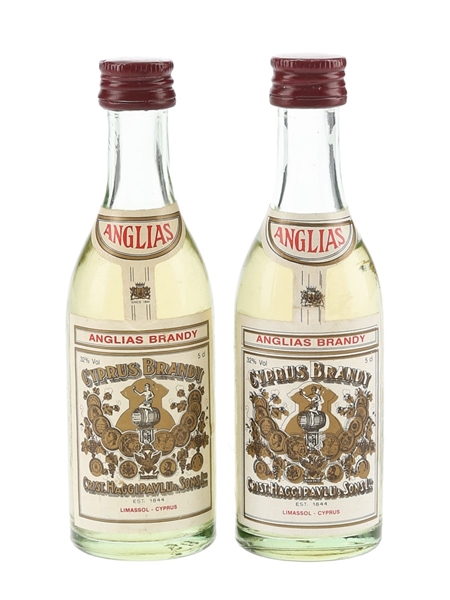 Anglias Cyprus Brandy  2 x 5cl / 32%