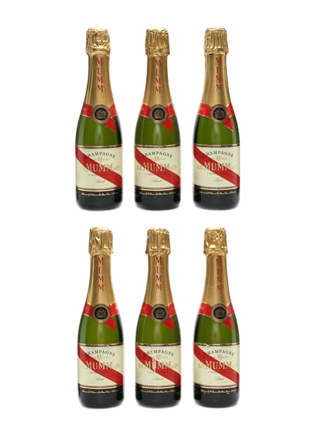 G H Mumm Cordon Rouge Champagne 6 x 37.5cl