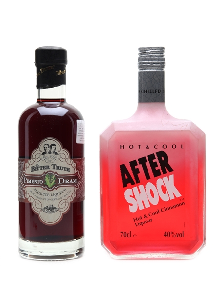 Bitter Truth Pimento Liqueur & AfterShock Hot & Cool  50cl & 70cl