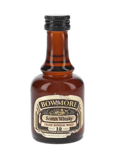 Bowmore 12 Year Old Bottled 1980s 5cl / 43%