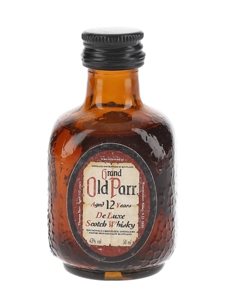 Grand Old Parr 12 Year Old Bottled 1980s 5cl / 43%