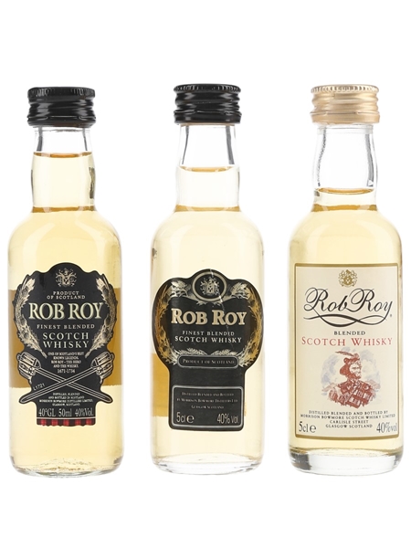 Rob Roy Morrison Bowmore Distillers Ltd. 3 x 5cl / 40%