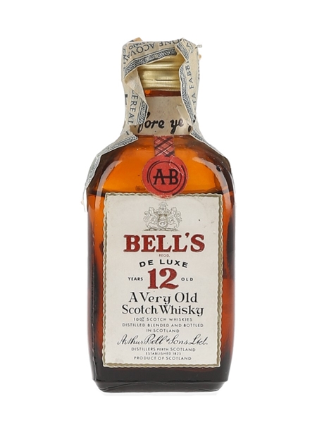 Bell's 12 Year Old De Luxe Bottled 1970s - Ghirlanda 4.7cl / 43%
