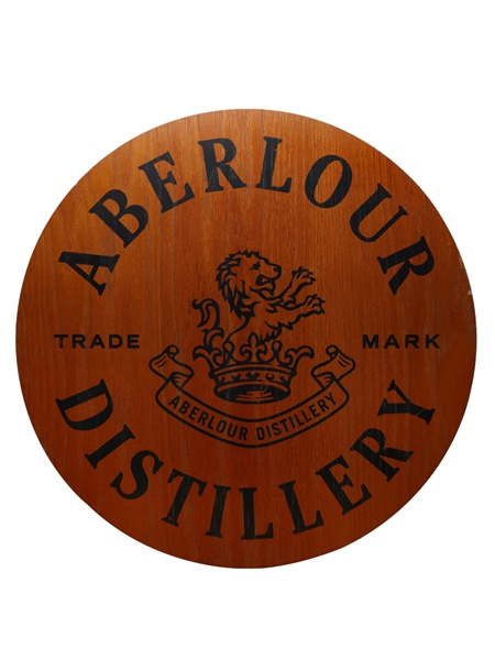 Aberlour & Glenlivet Decorative Cask End  48cm Diameter