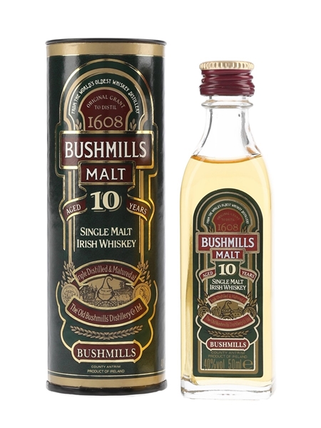 Bushmills 10 Year Old  5cl / 40%