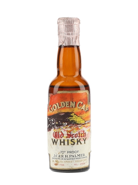 Palmer's Golden Cap Bottled 1950s-1960s 5cl / 40%