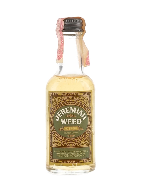 Jeremiah Weed Bourbon Liqueur Bottled 1980s 5cl / 50%