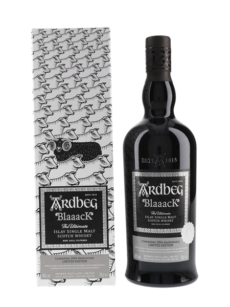 Ardbeg Blaaack Committee 20th Anniversary 2020 - Limited Edition 70cl / 46%