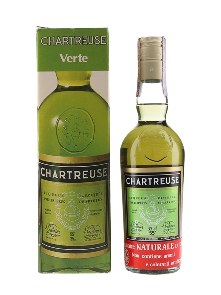 Chartreuse Green Bottled 1975-1982 - Soffiantino 35cl / 55%