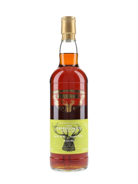 Caperdonich 1972 Sherry Butt 1975 Bottled 2008 - Gordon & MacPhail Reserve 70cl / 57%