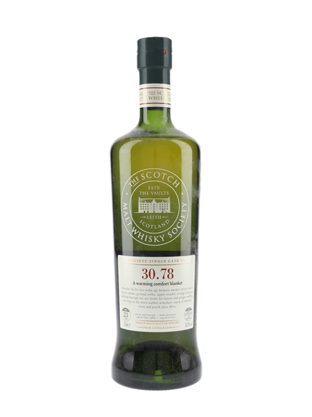 SMWS 30.78 A Warming Comfort Blanket Glenrothes 1989 23 Year Old 70cl / 54.3%