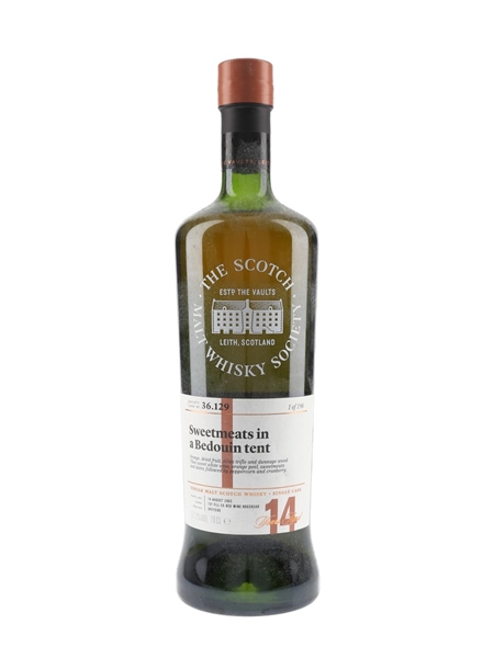 SMWS 36.129 Sweetmeats In A Bedouin Tent Benrinnes 2002 14 Year Old 70cl / 57.2%