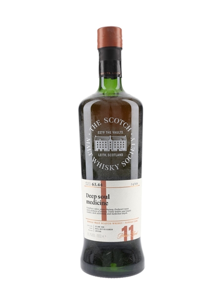 SMWS 63.44 Deep Soul Medicine Glentauchers 2006 11 Year Old 70cl / 60.7%