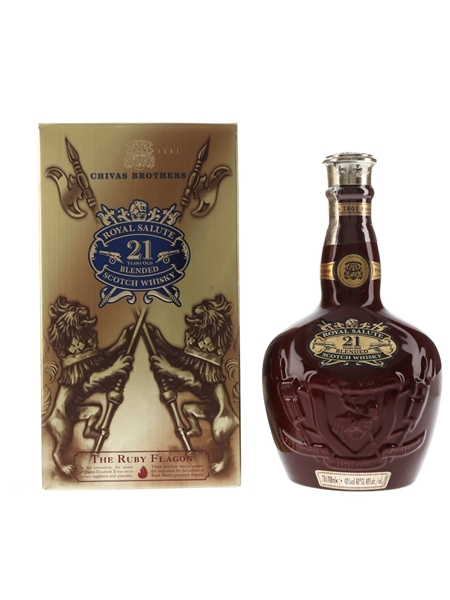 Royal Salute 21 Year Old Bottled 2012 - The Ruby Flagon 70cl / 40%