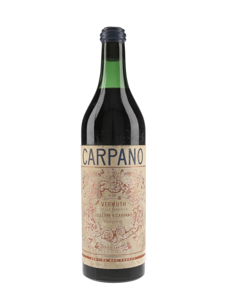 Carpano Vermuth Bottled 1960s 100cl / 16.5%