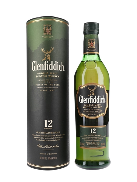 Glenfiddich 12 Year Old Old Presentation 70cl / 40%