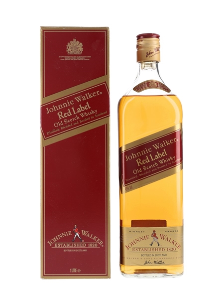 Johnnie Walker Red Label Bottled 1980s 100cl / 43%