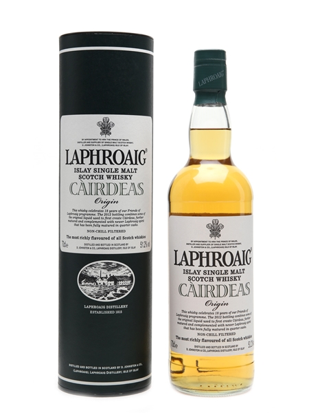 Laphroaig Cairdeas Origin Bottled 2012 70cl