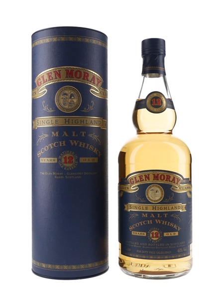 Glen Moray 12 Year Old Duty Free 100cl / 43%