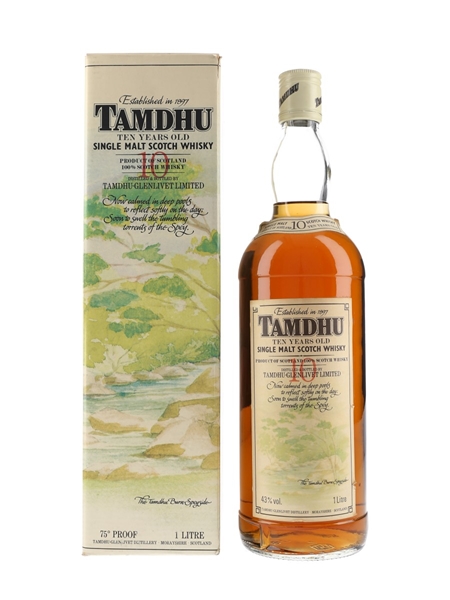 Tamdhu 10 Year Old Bottled 1980s 100cl / 43%