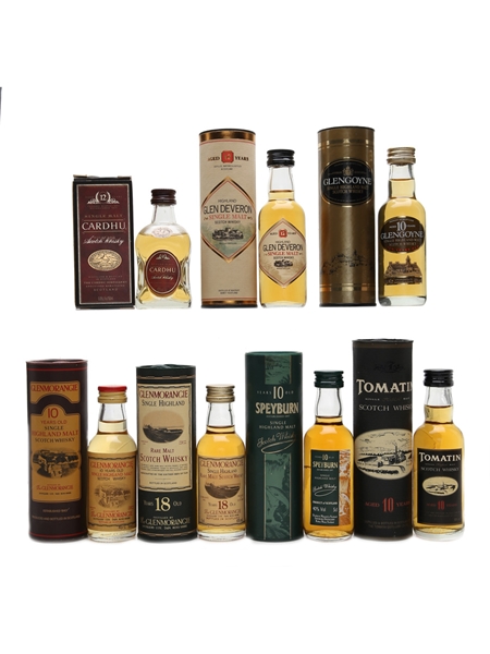 Assorted Single Malt Scotch Whisky  7 x 5cl