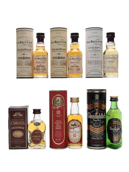 Assorted Speyside Single Malt Whisky  6 x 5cl