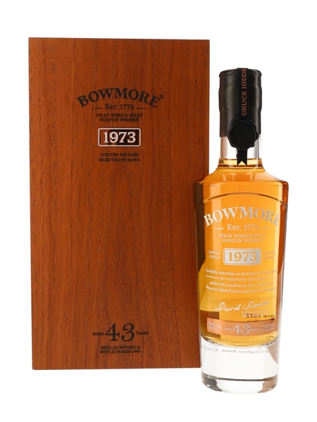 Bowmore 1973 43 Year Old Bottled 2016 70cl / 43.2%