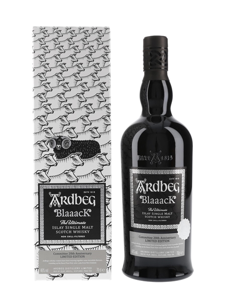 Ardbeg Blaaack Committee 20th Anniversary 2020 - Limited Edition 70cl / 46%