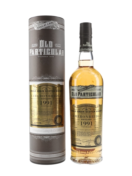 Cameronbridge 1991 The Chairman's Choice Bottled 2018 - Douglas Laing Old Particular 70cl / 54.5%