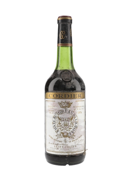 Chateau Gruaud Larose 1976 Saint Julien Grand Cru Classe 73cl