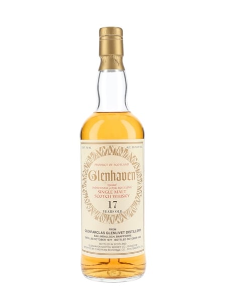 Glenfarclas Glenlivet 1977 17 Year Old Bottled 1994 - Glenhaven 75cl / 53.2%