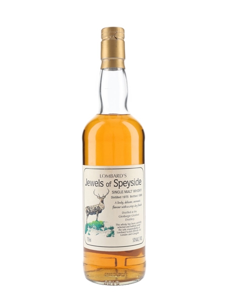 Glenburgie Glenlivet 1975 Jewels Of Speyside Bottled 1998 - Lombard 75cl / 50%